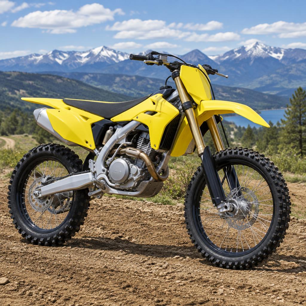 Moto jaune